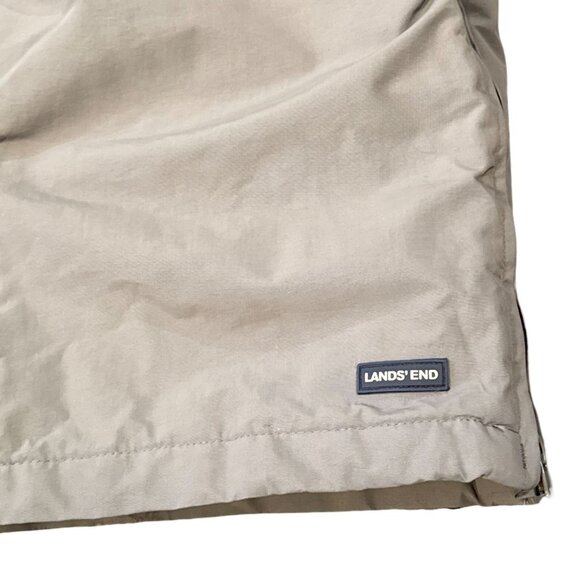 Lands End Unisex Gray Insulated Snow Bib Overalls 20H Nylon & Polyester - Picture 4 of 8